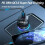 5.3 FM Transmitter for Car with Type-C PD Car Charger Support MP3 Player, Hands-Free Calling, LED Backlight 4