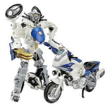 (As show, motorcycle) Voltron Speedboat Transformer - Alloy Robot Car Model for Young Collectors