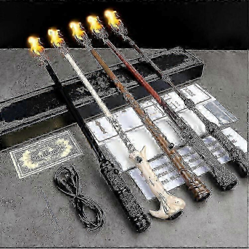(As show, Harry Potter) Authentic British Incendio Fire Magic Wand for Wizarding Enthusiasts