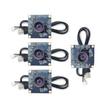 4Pcs USB Camera Module 100 Degree 1MP OV9732 1280x720 USB Free Driver Manual Focus with 3 Meter Cable for WinXP/7/8