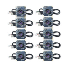 10 Stuks 100 Graden Cameramodule 1MP OV9732 1280x720 USB Gratis Driver Handmatige Focus met 3 Meter Kabel voor WinXP/7/8/10