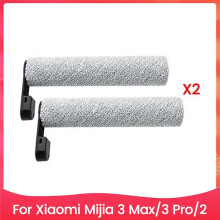 2PCS Wet and Dry Vacuum Roller Brush for Mijia 3 Max/3 Pro/2 Vacuum Cleaner Accessories Part Floor Cleaning Brush