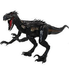 (As show, One size) Jurassic World Indoraptor Action Figure - Lifelike Adjustable Dinosaur Toy for Kids