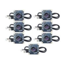 7Pcs 100 Degree Camera Module 1MP OV9732 1280x720 USB Free Driver Manual Focus with 3 Meter Cable for WinXP/7/8/10