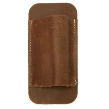 Fourreau de Couteau en Cuir Rétro pour Ceinture, Étui de Couteau de Poche en Cuir Marron