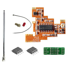 Módulo SI4732 V6.8 FPC + Chip 2 X 2M + Antena para Recepção Quansheng UVK5 K6 de Ondas Curtas de Banda Completa/Banda Lateral Única