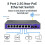 Hisource 2.5G 10G Ethernet  8 Electrical 2 Optical Suitable for Home and Commercial Use 2