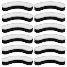 Cat Water Fountain Filters for NPET WF050 & WF100 Arc-Shaped Foam Sponge for Pet Water Fountain Filter 12PCS