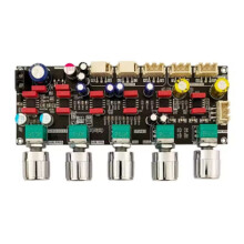 1PCS ZK-PR01 Hifi Front Tone Board Audio Stereo Subwoofer Operational Amplifier JRC2068 AMP Module Board DIY NEW