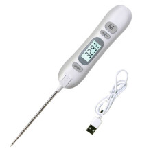 0629 Oplaadbare Voedselthermometer BBQ-Kooktemperatuurmeetinstrument Vleesthermometer Bakoventhermometer