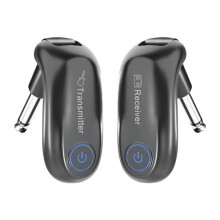 Drahtloses Transceiver-Gitarrensystem, Klare Klangwiedergabe, 30 Meter Übertragung für Proben und Bühnenauftritte. A