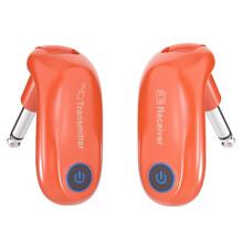 Sistema Trasmettitore-Ricevitore Wireless per Chitarra Riproduzione del Suono Nitida Trasmissione A 30 Metri per Esibizioni Sul Palco di Prova B