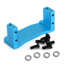 RC Car Upgrade Aluminum Alloy Steering Gear Base Kit for 1/10 54977 TT02 TT-02 RC Car Accessories