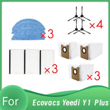 13 Pcs for Y1 Self Emptying Robot Vacuum Enhanced Cleaning Efficiency Accessories