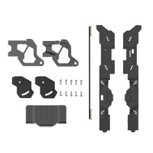 CNC-Kamera-Seitenplatten-Upgrade-Kit mit 220-mm-Koaxialkabel für Chimera 7 Pro V2/für O4 Pro FPV-Drohnenteile