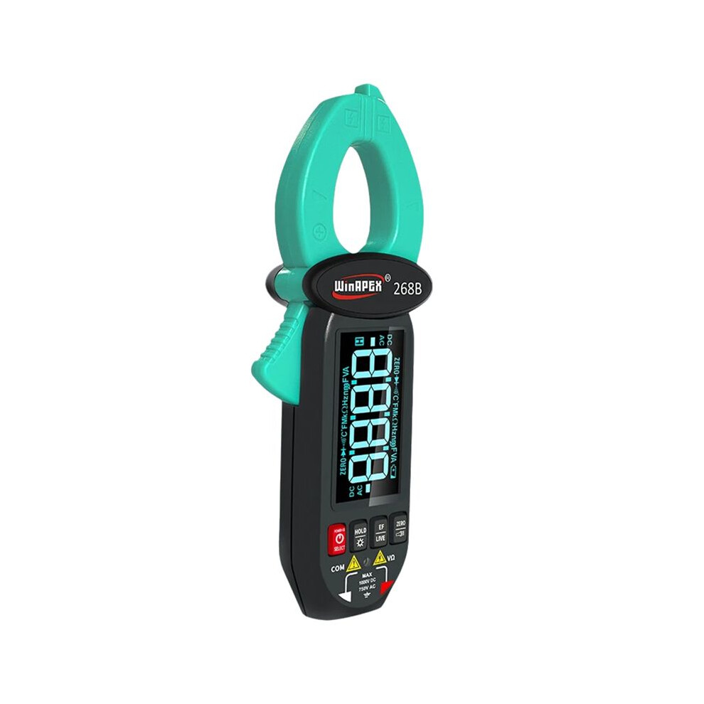 Winapex Leakage Current Detect Clamp Meter 60A Ac Current Voltage Temp Type-C Screen Rotation Ncv Multimeter 4712531351426