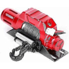 (As show, One size) Powerful Electric Winch for Heavy-duty Towing and Lifting Performance
