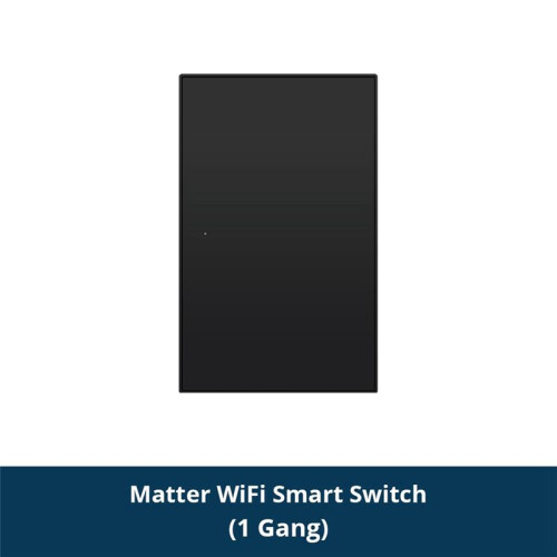 Matter WiFi   Wall Light   Control Gangs Button for  Things Homekit APP 1 Gangs 1