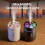 180ML  Luftfuktare USB Elektrisk Aroma Diffuser Eterisk Oil Purifier Aromaterapi Mist Maker Lights B 1