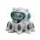 New Electric Universal Walking Octopus Automatic Obstacle Avoidance Swing Cool Lighting Music Sprayable Children'S Toy A 1