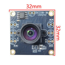 6PCS 100 Degree Camera Module 1MP OV9732 1280x720 USB Free Driver Manual Focus with 0.6 Meter Cable for WinXP/7/8/10