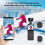 4G Protable Digital Camera 2K Pocket Motion Camera 180 Degrees Rotate Bike Driver Recorder Body Worn Camera 64G 10