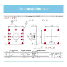 7PCS 100 Degree Camera Module 1MP OV9732 1280x720 USB Free Driver Manual Focus with 2 Meter Cable for WinXP/7/8/10