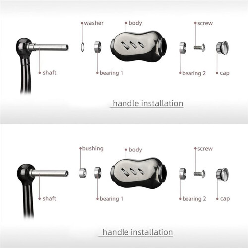 Baitcasting Reel Knob Titanium for Vanford Stradic Tuning Knob A 2