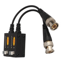 Trasmettitore video BNC 8MP HD a canale singolo, Balun per segnali AHD, CVI, TVI, CVBS