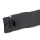 kenable Toolless Quick-Fit Blanking Plate Solid 1U Comms Data Cabinet Rack 19 inch Black 1