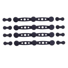 Hebilla de Silicona con Imán para Freidora de Aire Que Sujeta los Revestimientos Desechables de Forma Segura y Evita Que Se Quemen.