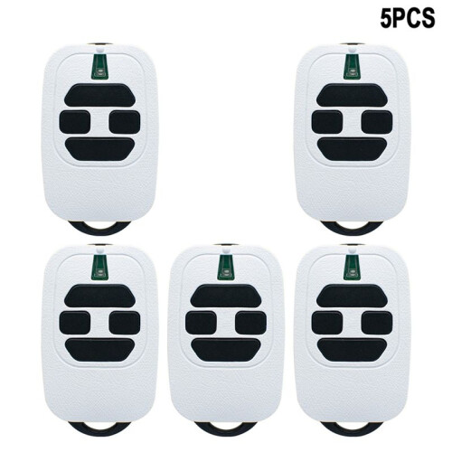 5 Pcs Garage Door Remote Control Transmitter Replacement for 433.92MHz DEA GTI4 Handheld Transmitter 1
