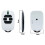 5 Pcs Garage Door Remote Control Transmitter Replacement for 433.92MHz DEA GTI4 Handheld Transmitter 6