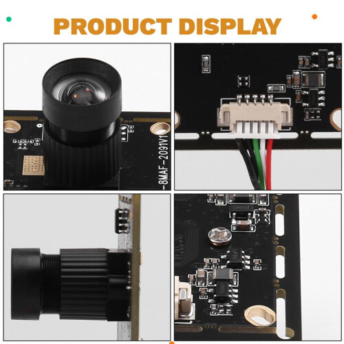 78Degree USB Camera Module 8 Million Fixed Focus HD Industrial Camera Driver Free IMX179 Camera Module with 1M USB Cable 1