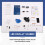 DIY Calculator Kit with LED Display Calculator Electronic Making Soldering Training Experiment Practice DIY Project A 4