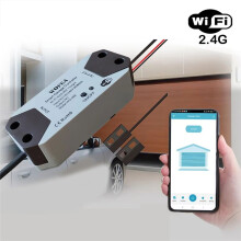 Garage Door Opener Controller Compatible with for Alexa, Home, SmartLife & Tuya,Voice & App Control UK PLUG