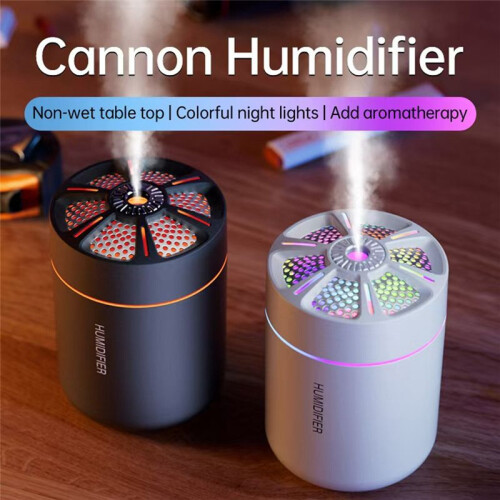 180ML  Luftfuktare USB Elektrisk Aroma Diffuser Eterisk Oil Purifier Aromaterapi Mist Maker Lights A 1