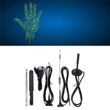 Voor HamGeek Hackrf One SDR Radio-Ontvanger 5 Stuks Antennekit met USB-Kabel voor Hackrf One SDR-Ontvanger Ham Radio