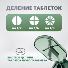 Medicine Cutter Household Pill  Storage Box One-to-Two Pill Cutter Artifact Medicine Divider Portable Medicine Box