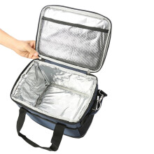 Outdoor Camping Picnic Aluminum Foil Insulated Box Handheld Cooler Fresh Box Crossbody Bento Lunch Bag Home Large