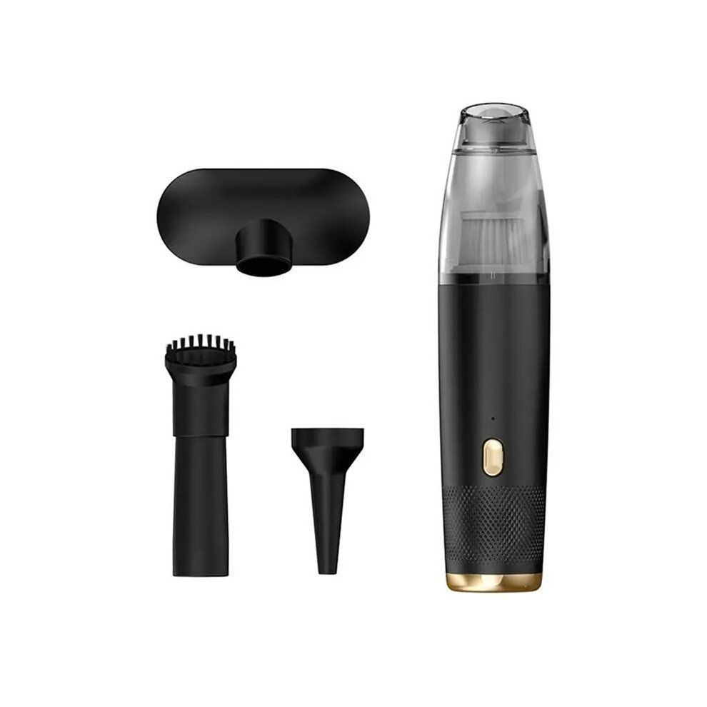 Car Vacuum Cleaner Wireless Cleaner Rechargeable Handheld Vacuum Multifunction Hand Cleaner With Strong Suction Black 6033737997330