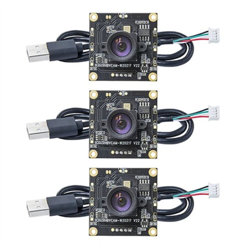3Pcs OV9732 100 Degrees 1280x720 30fps Camera Module for Autodarts Io with 3 Meters Cable,PCB SIZE:32x32mm,Camera Module