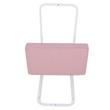 Adjustable Pink Baby Bed Rail Guard, 50cm, Soft & Safe