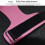 Luvas de Fitness Masculino Pull-Ups Push Braçadeiras de Pulso de Microfibra Hard Pull Power Roxo 3