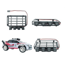 Remote Control Crawler Luggage Carriers Roof Rack Upgrade Accessories for 1/12 MN82 Crawler Car Decoration Round Lamp