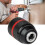 1/2-20UNF 13mm Keyless Drill Chuck Hex Shank/SDS/Socket Square Female Adaptor Hardware Tool Professional 2