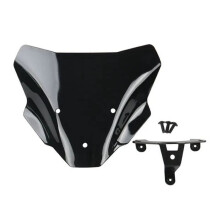 Para-Brisa Dianteiro para Motocicleta para MT-07 MT07 GEN4 2025-2026, Modelo Esportivo/Turismo, com Viseira Aerodinâmica e Defletor de Vento B