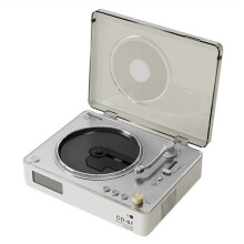 PANDA CD Player with Stereo Speakers Retro Portable CD Players for Home USB Mode and TF Card Support