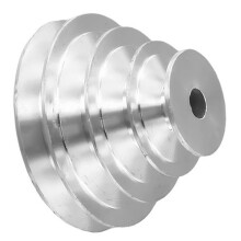 For Z4116 High Pedestal V-Shaped Pulley Wheel Pagoda Pulley Wheel Drill Press Motor Drive 5 Step Pulley