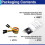 6 Set Temperature Humidity Sensor Module Digital Temperature Humidity Sensor 3.3V-5V with Wires, DHT22 3